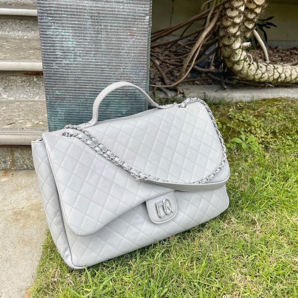 Educated Qween Bae Bag Gray